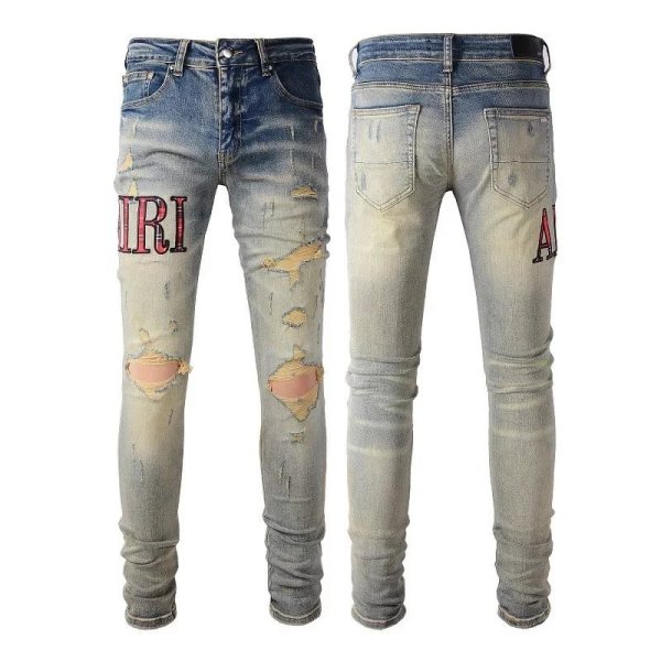 Distressed and Ripped Purple Jeans（37 styles）