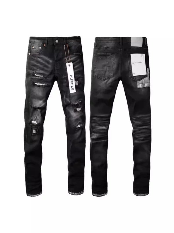 Black Ripped Purple Jeans（37 styles）