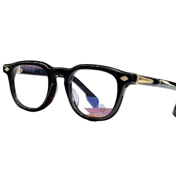 Chrome Hearts Classic square black frames sunglasses