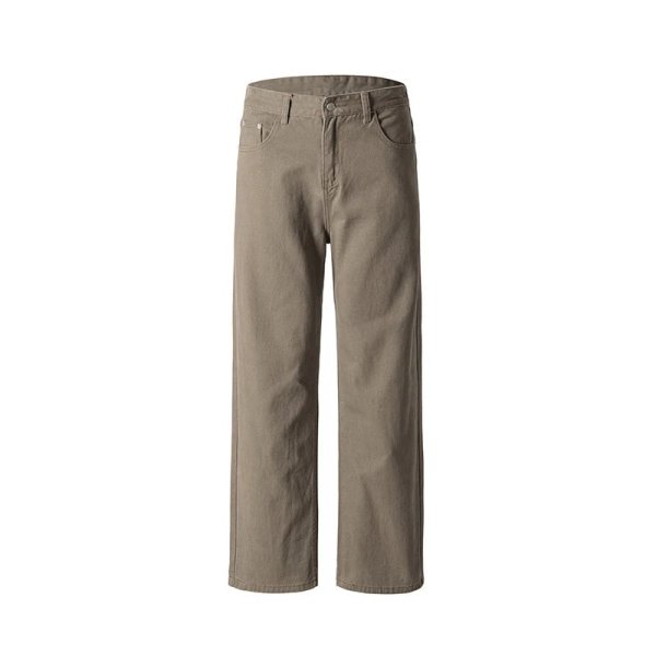 Pure Cotton Washed Wide-Leg Jeans（6 styles）