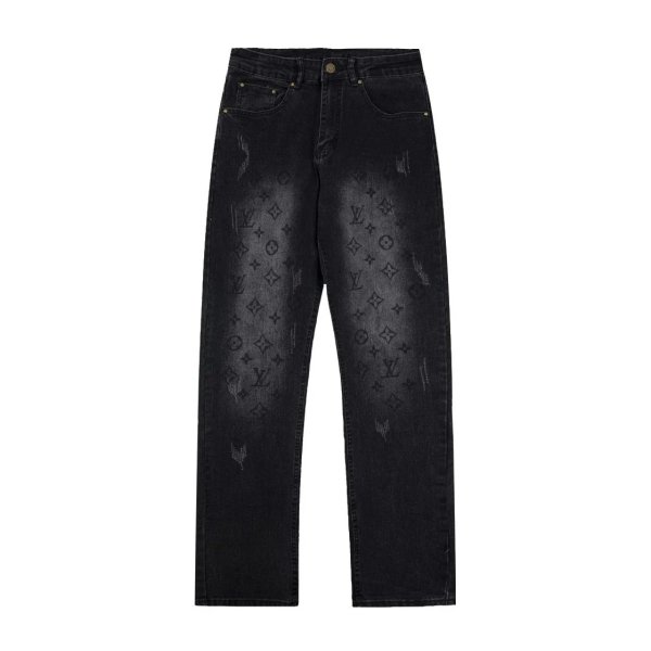 Black print Lv jeans（13 styles）