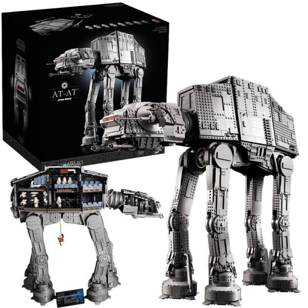 High-difficulty building block toy: All-Terrain AT-AT Walker (compatible with LEGO Star Wars)