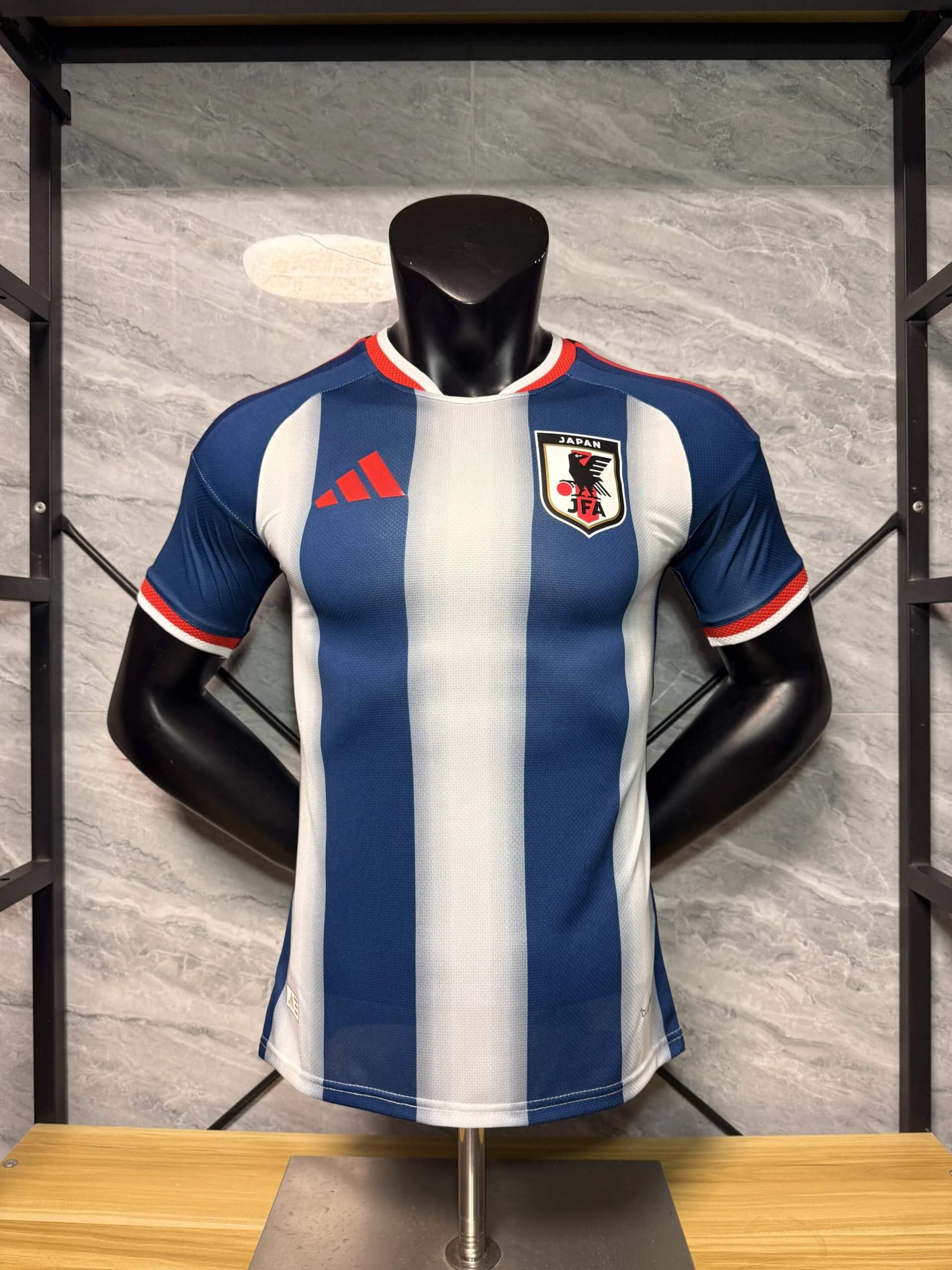 2026-27 Japan Special Edition Player-Issue Shirt (Blue & White Flag Stripe)
