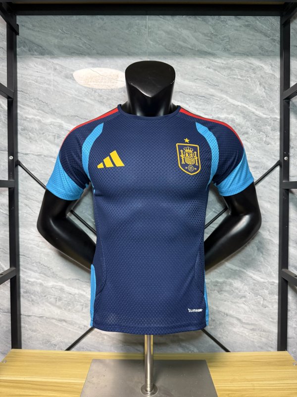 Spain Special Edition Red and Yellow Player Version Jersey