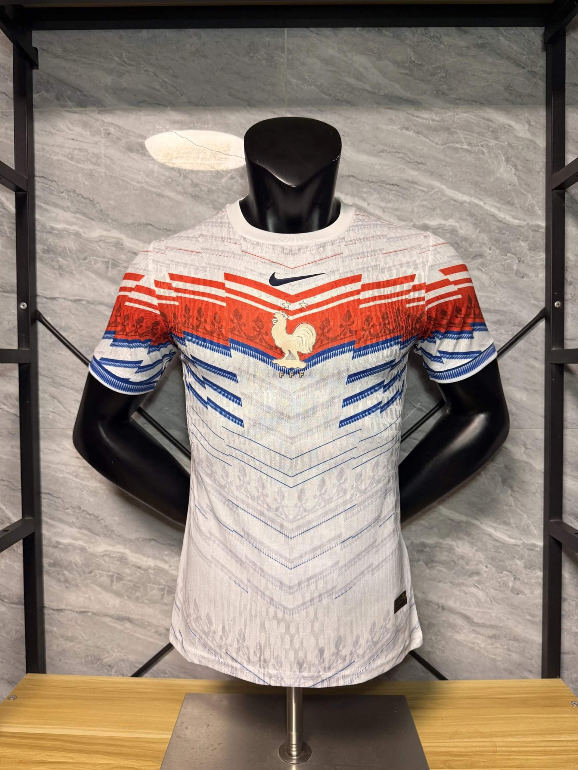 26-27 France Special Edition "Armor" White Player Version Jersey